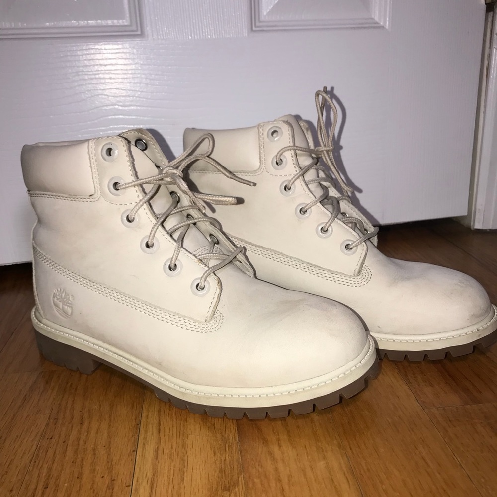 Cream Timberlands